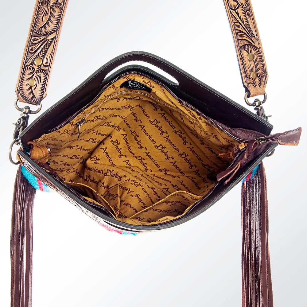 ADBG246 American Darling Saddle Blanket Signature Cross body Bag