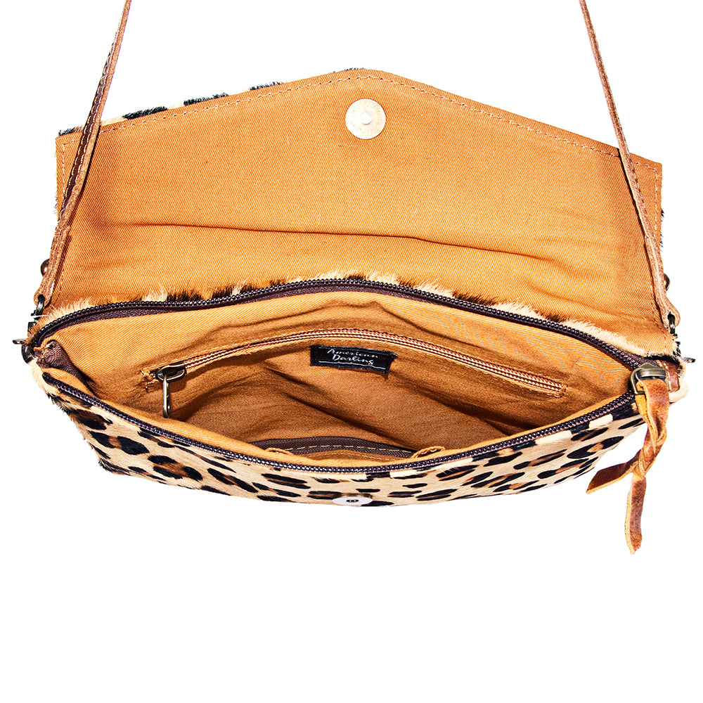 ADBGS178 Envelope Hair-On Genuine Western Leather Women Bag Becca