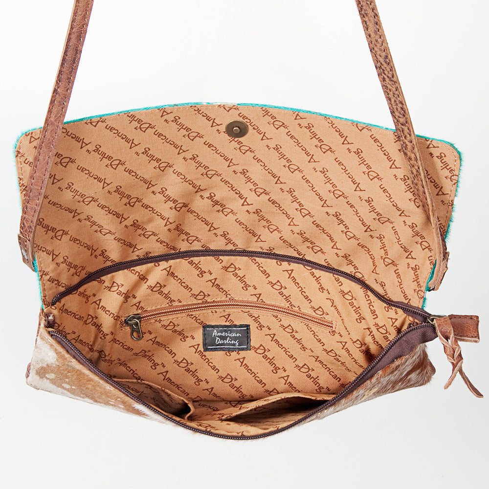 ADBG392 American Darling Hair-On Cowhide Envelope Bag