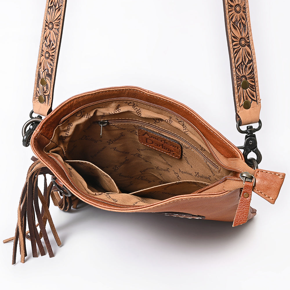 ADBG465 Chaps Bag Genuine Western Leather Women Bag Sage