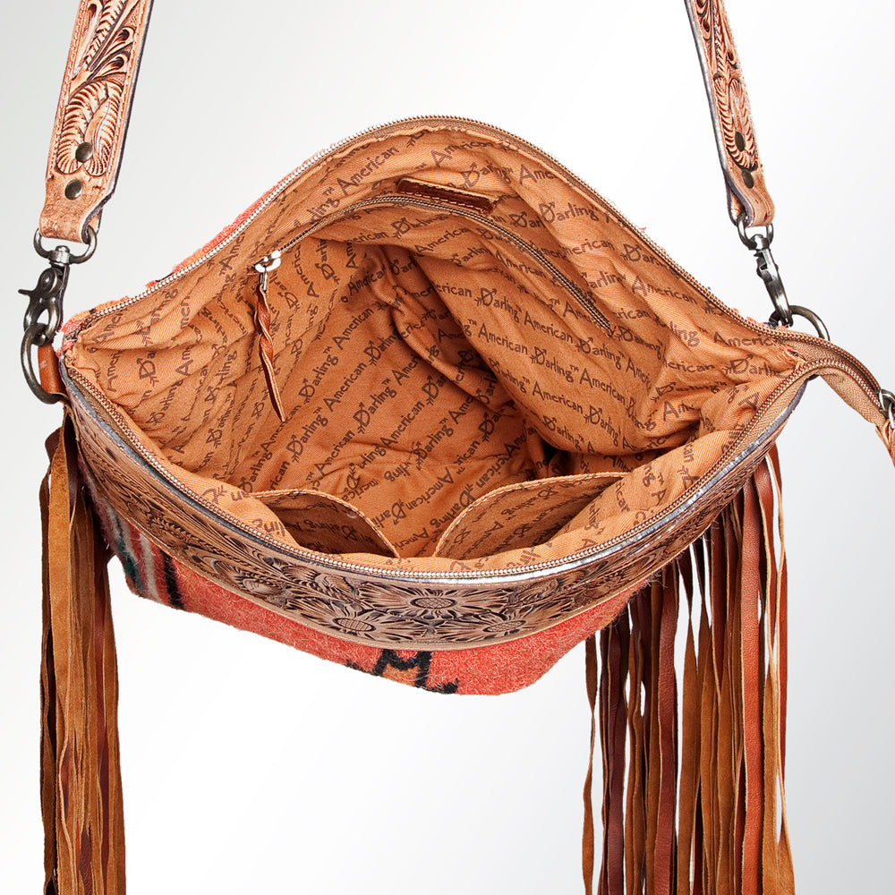 LC-ADBGZ103 Crossbody Genuine Western Leather Women Bag