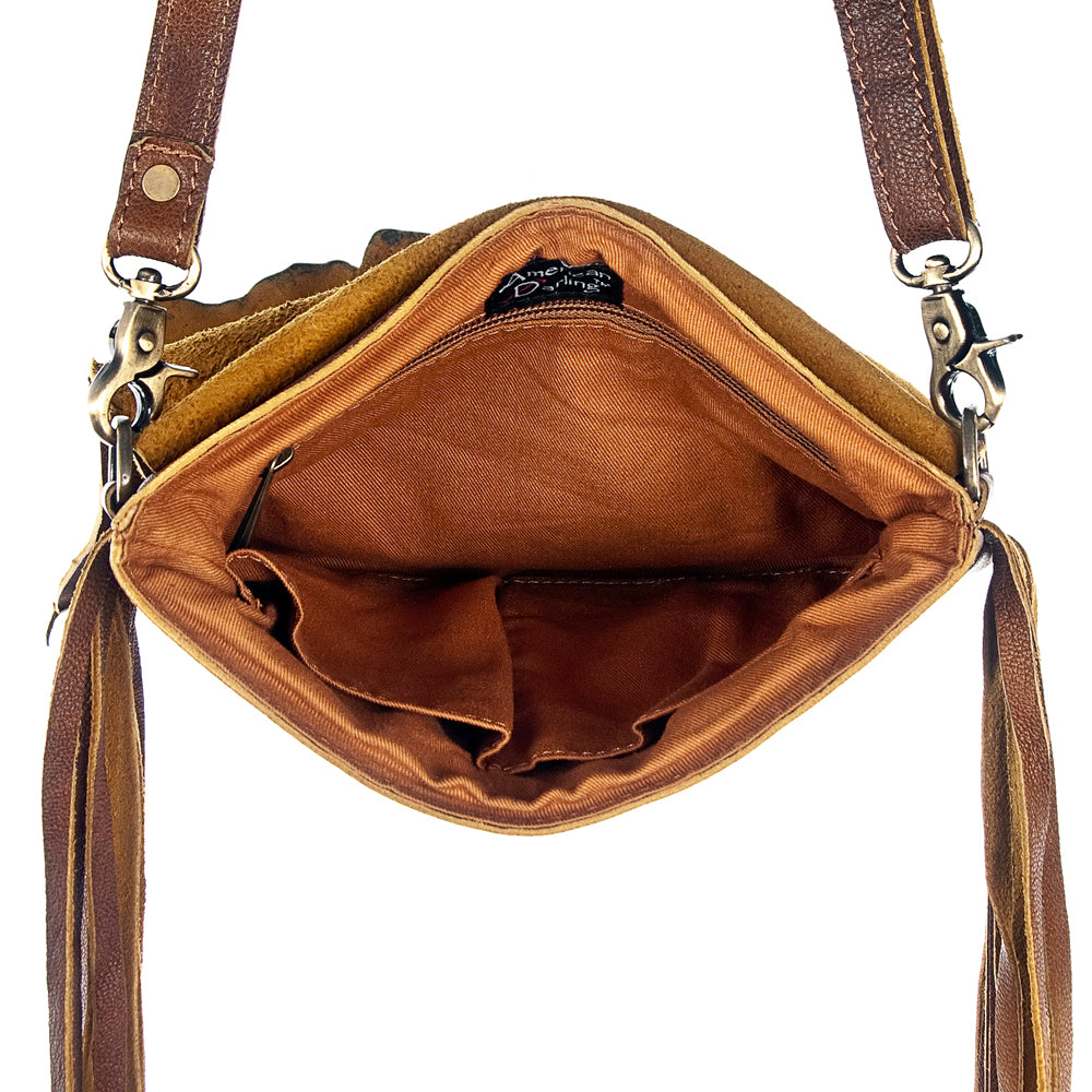 LC-ADBGZ114 Crossbody Genuine Western Leather Women Bag