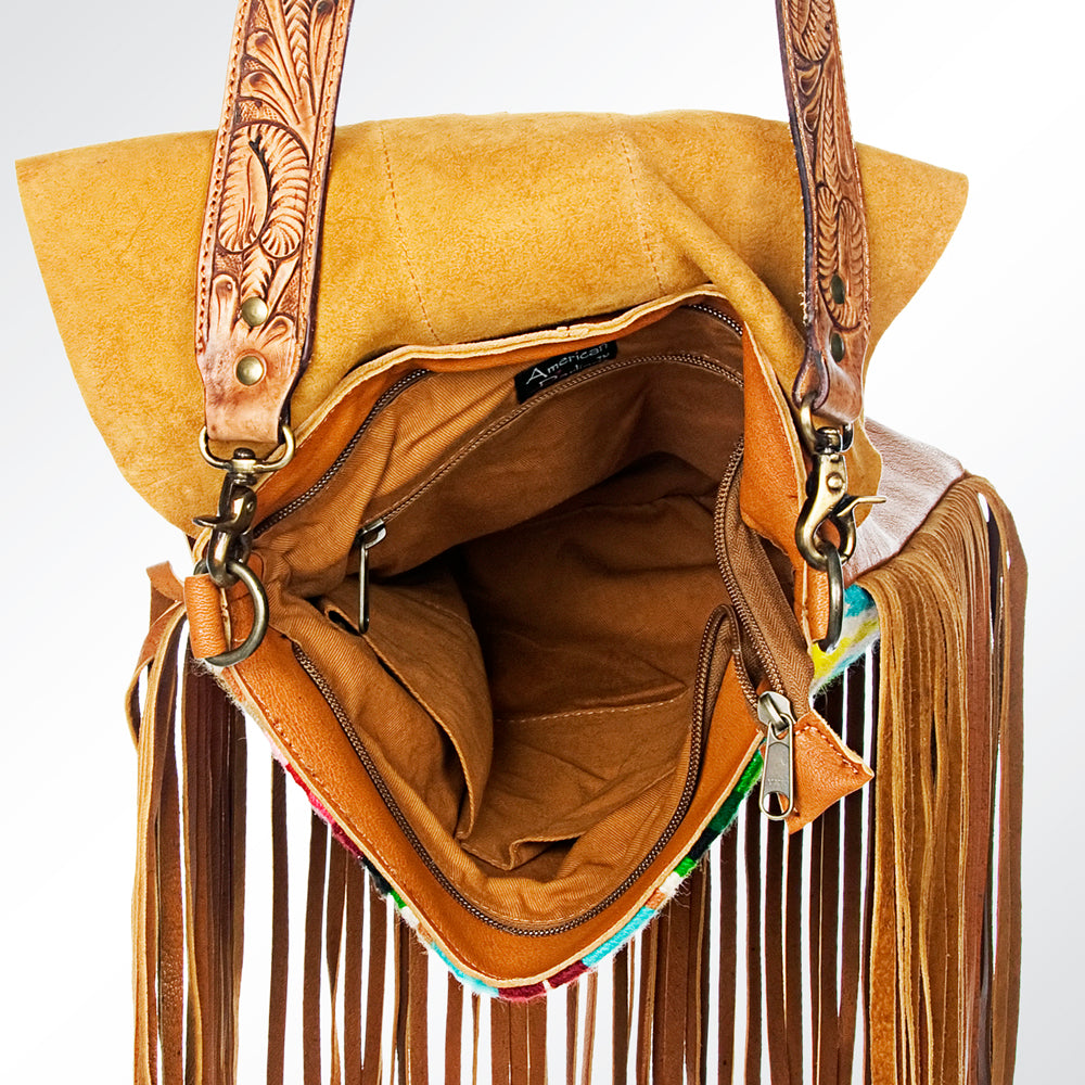 LC-ADBGZ129F13 Messenger Genuine Western Leather Women Bag