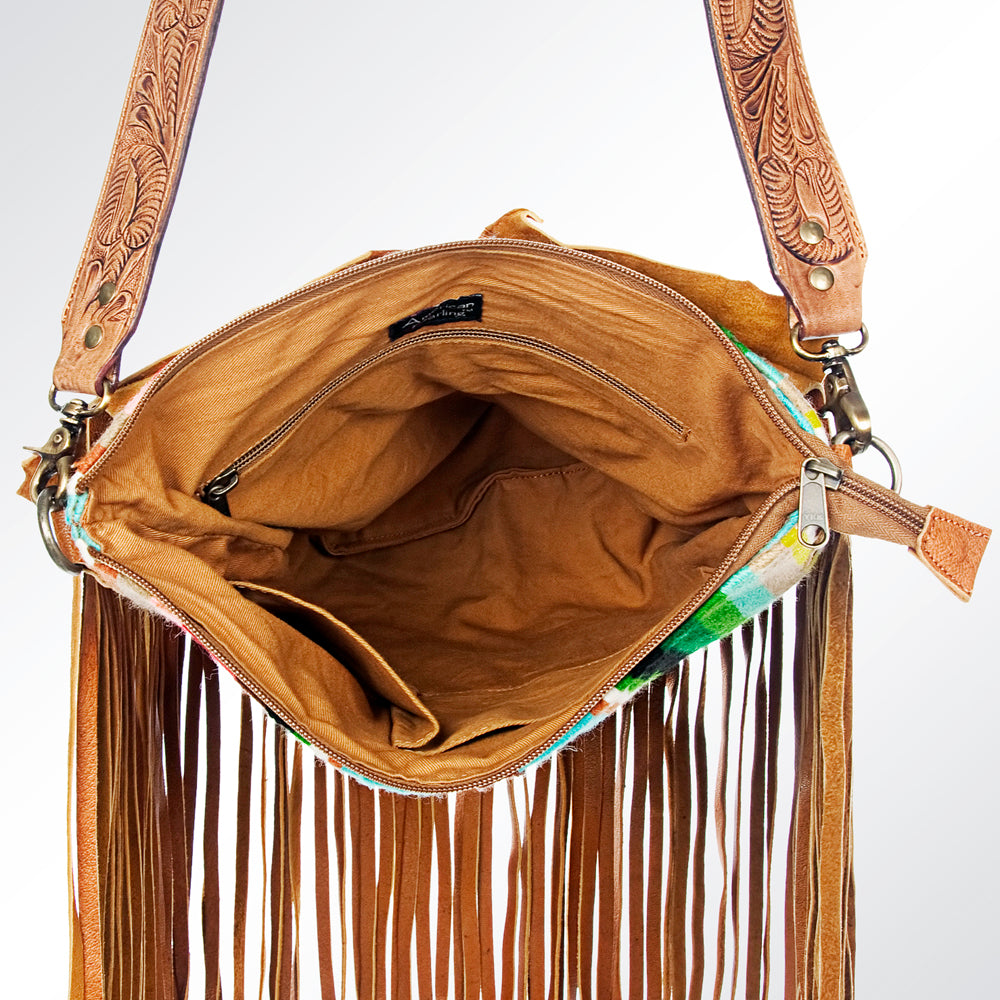 LC-ADBGZ136F13 Messenger Genuine Western Leather Women Bag