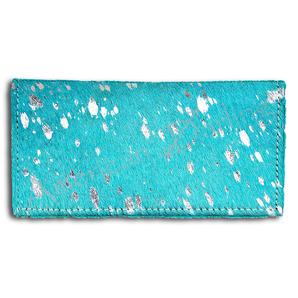 ADBG258 American Darling Wallet Bag - Handcrafted Hair-On Cowhide & Genuine Leather Western Wallet