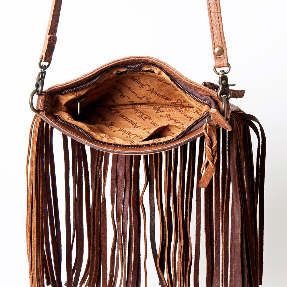 ADBG362 American Darling Small Cross body Bag Cowhide & Leather Crossbody