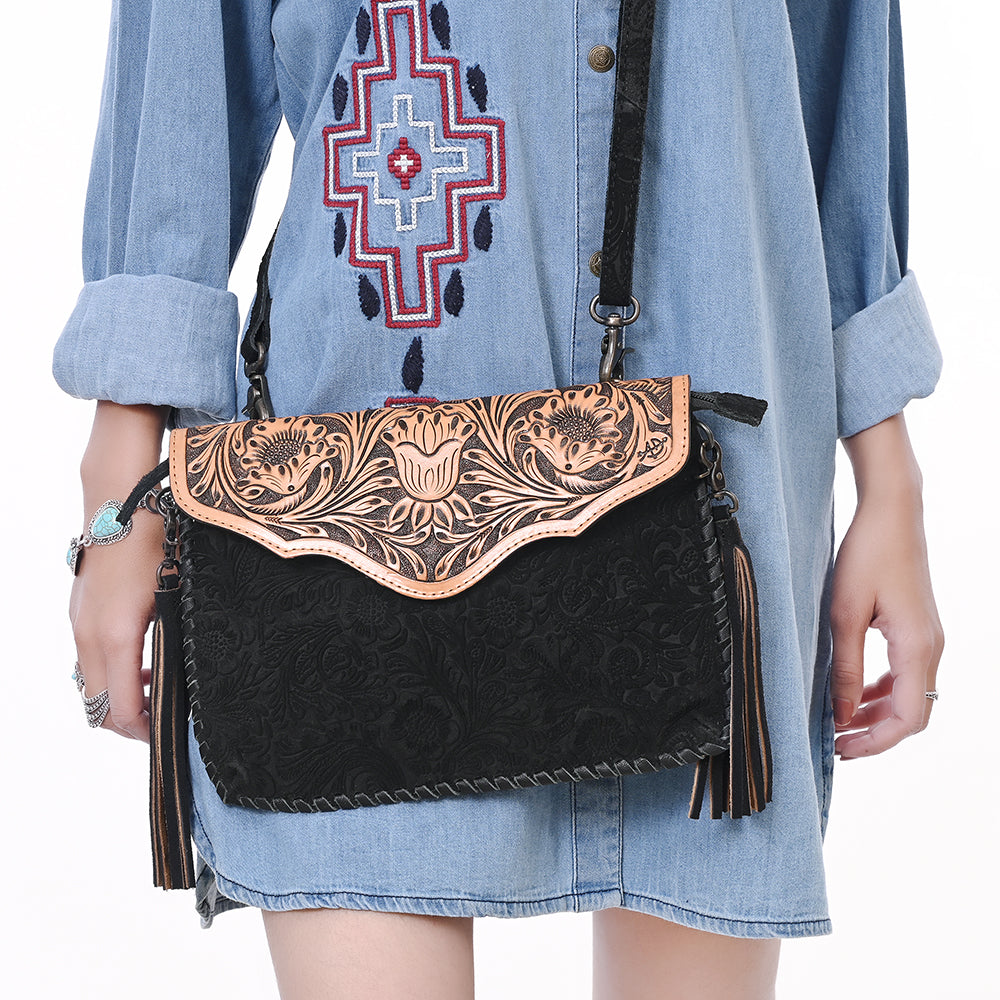 ADBGD113 Envelope Genuine Western Leather Women Bag