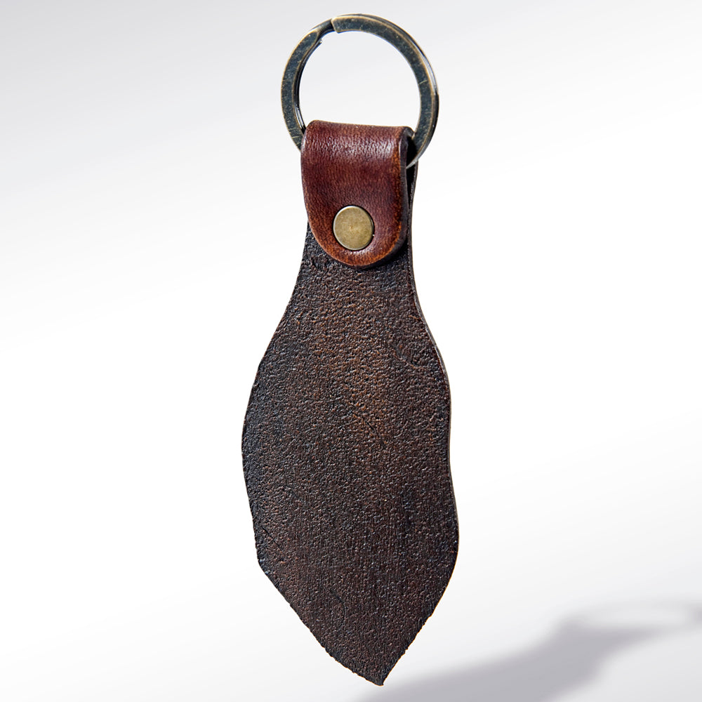 LC-ADKR160 Hand Tooled Genuine Leather Keyring