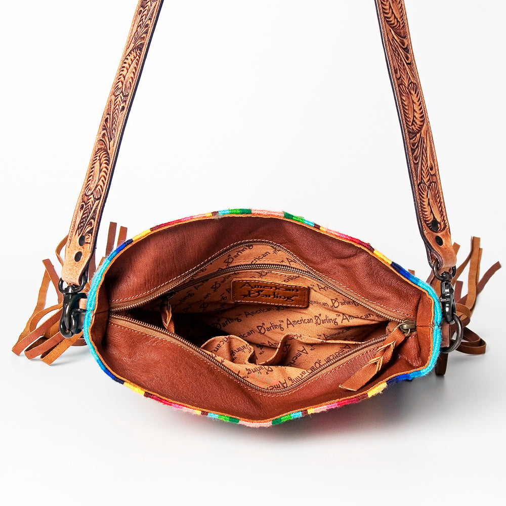 LC-ADBGZ181 Large Crossbody Genuine Western Leather Women Bag