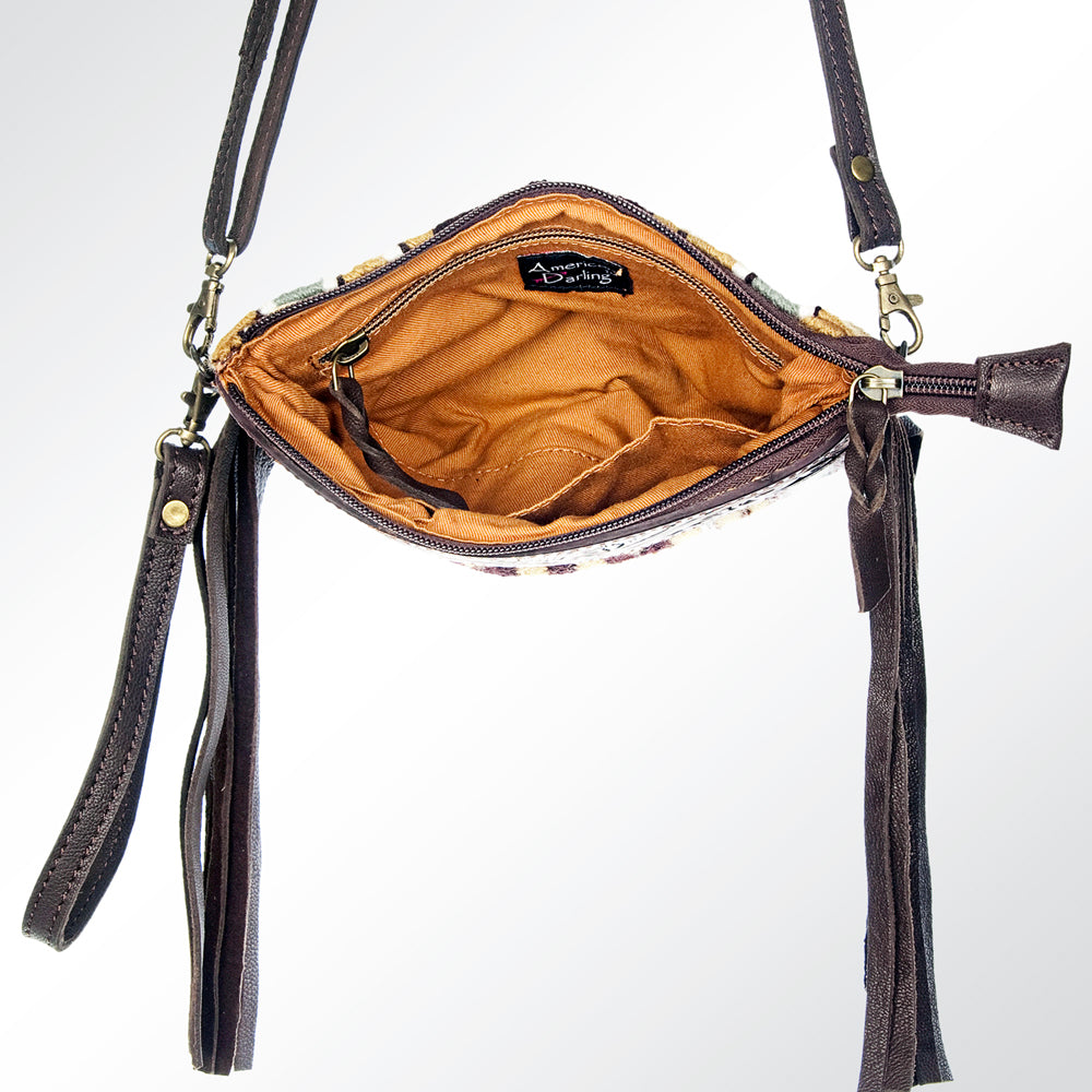 LC-ADBGZ183C Crossbody Genuine Western Leather Women Bag Becca