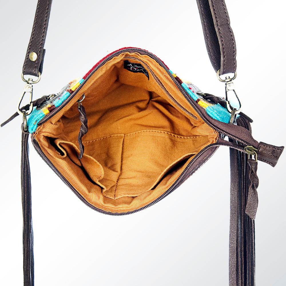 LC-ADBGZ184E Crossbody Genuine Western Leather Women Bag Becca