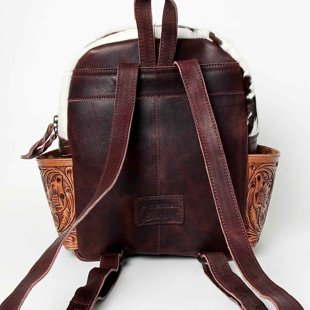 LC-ADBGZ214 Backpack Genuine Western Leather Women Bag Becca