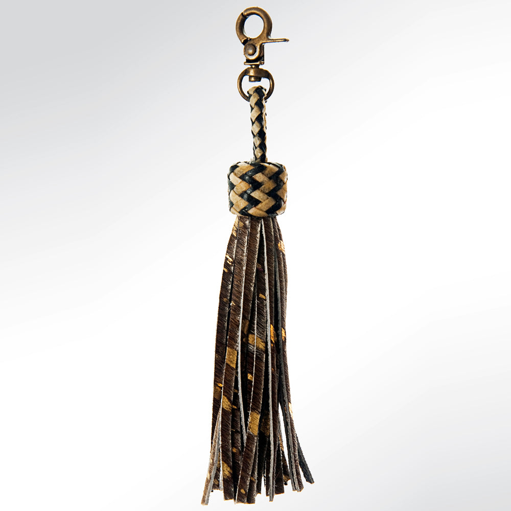 LC-ADTLG109-6 Tassel Fringes Genuine Leather