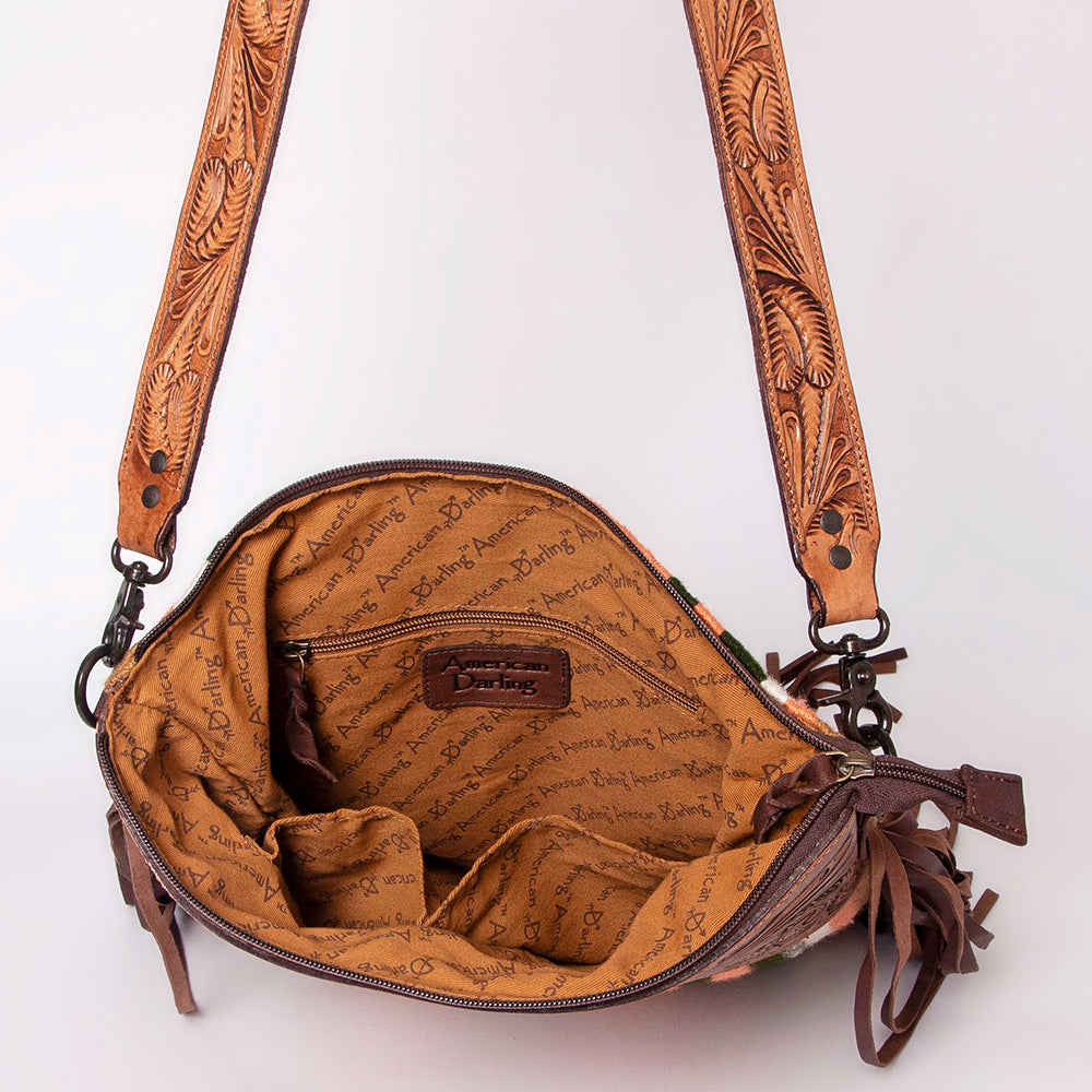 LC-ADBGZ239 Crossbody Genuine Western Leather Women Bag