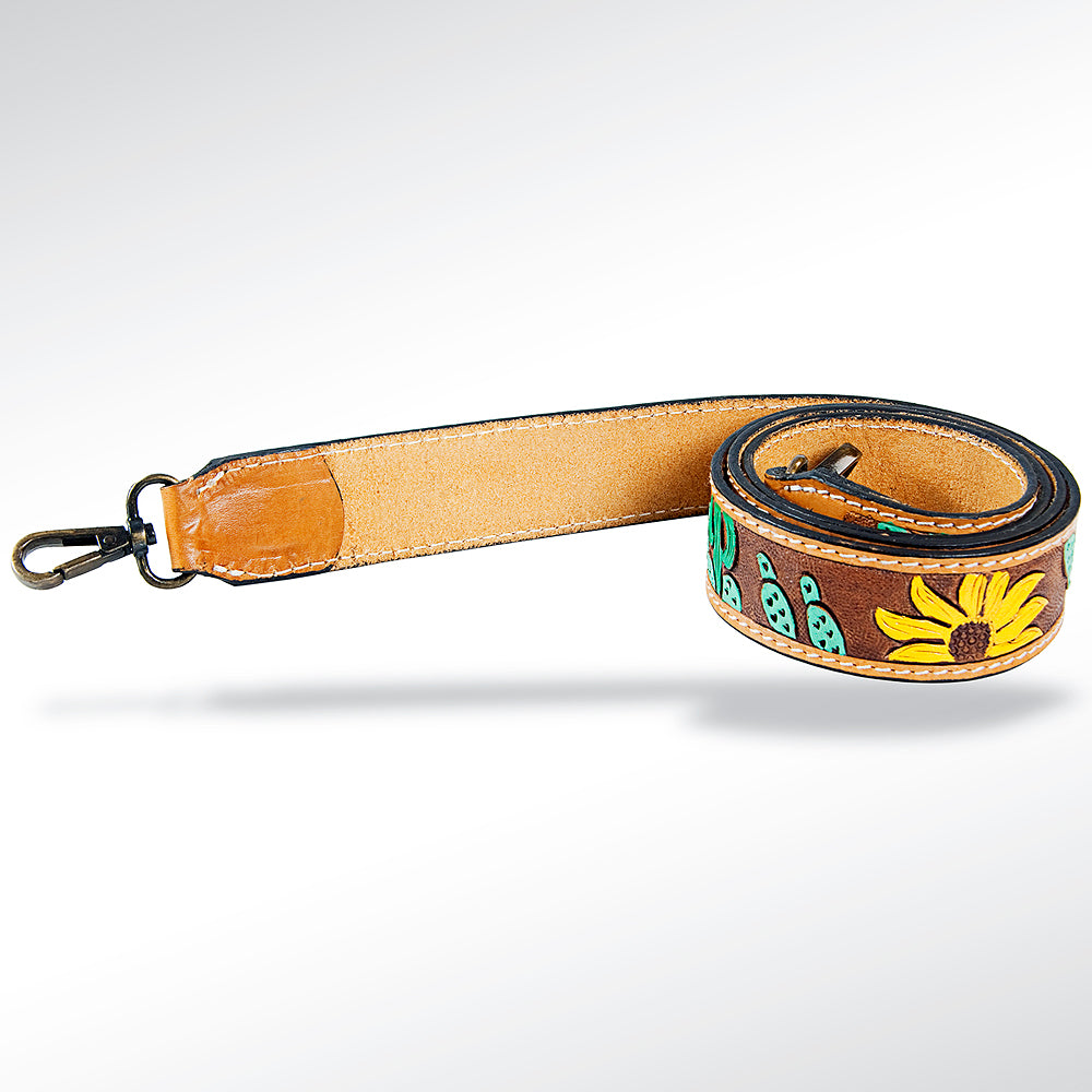 ADSTF127 Genuine Leather Crossbody Handle Strap For Bags