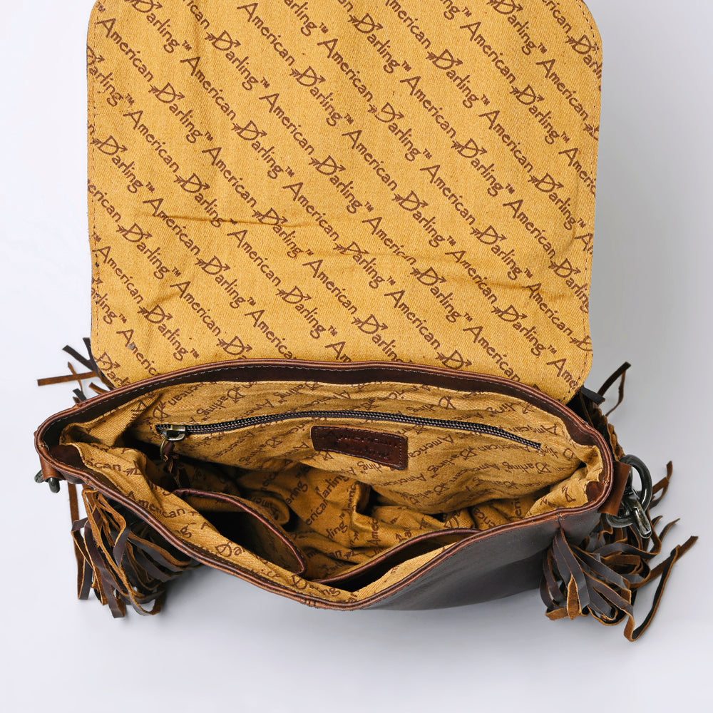 LC-ADBGM108 Crossbody Genuine Western Leather Women Bag