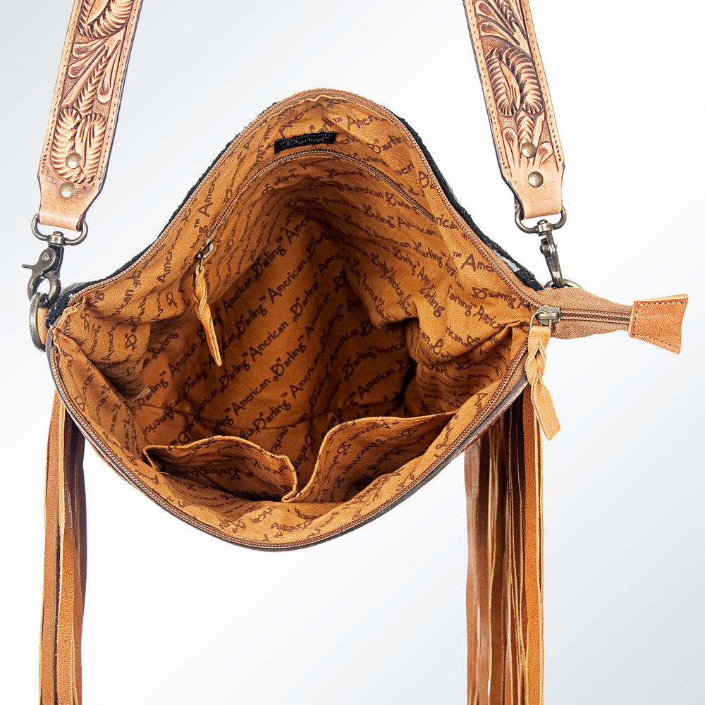 LC-ADBGZ270 Large Crossbody Genuine Western Leather Women Bag
