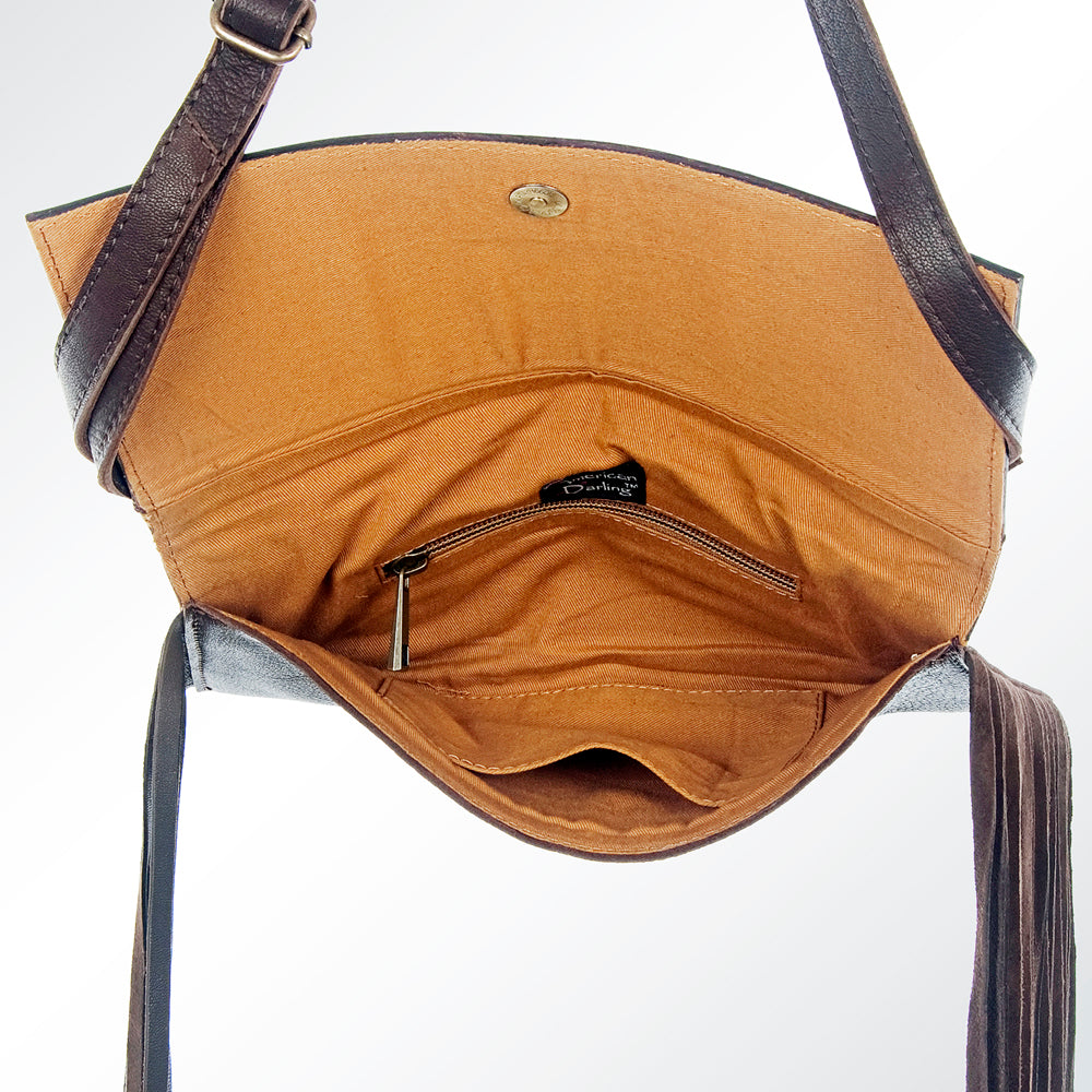 LC-ADBGZ281 Crossbody Genuine Western Leather Women Bag