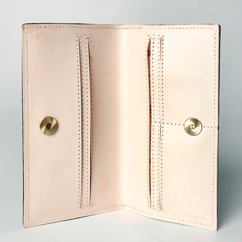 LC-ADBGZ291 Wallet Genuine Western Leather Women Bag