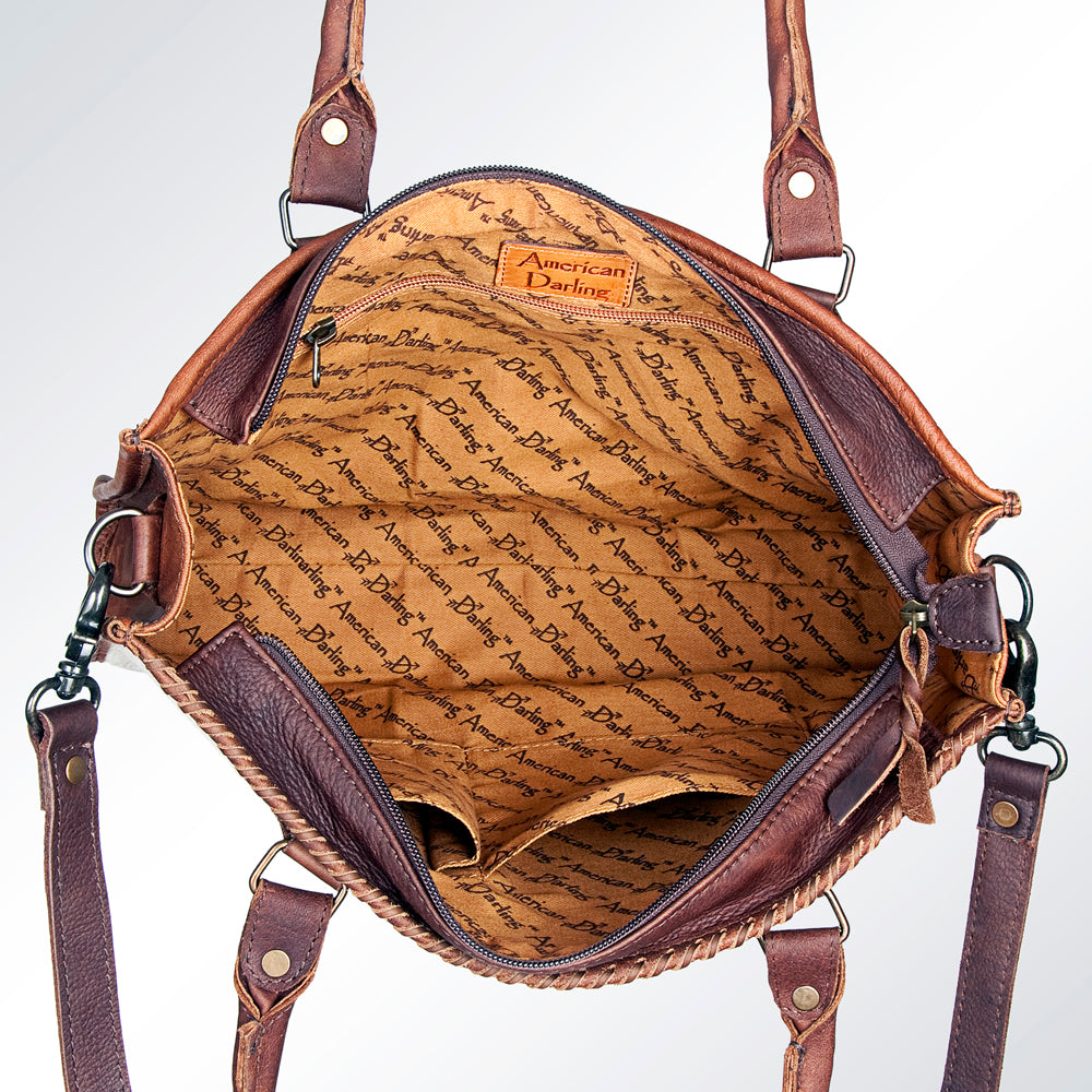 ADBGS118G Tote Hair-On Genuine Western Leather Women Bag Cady