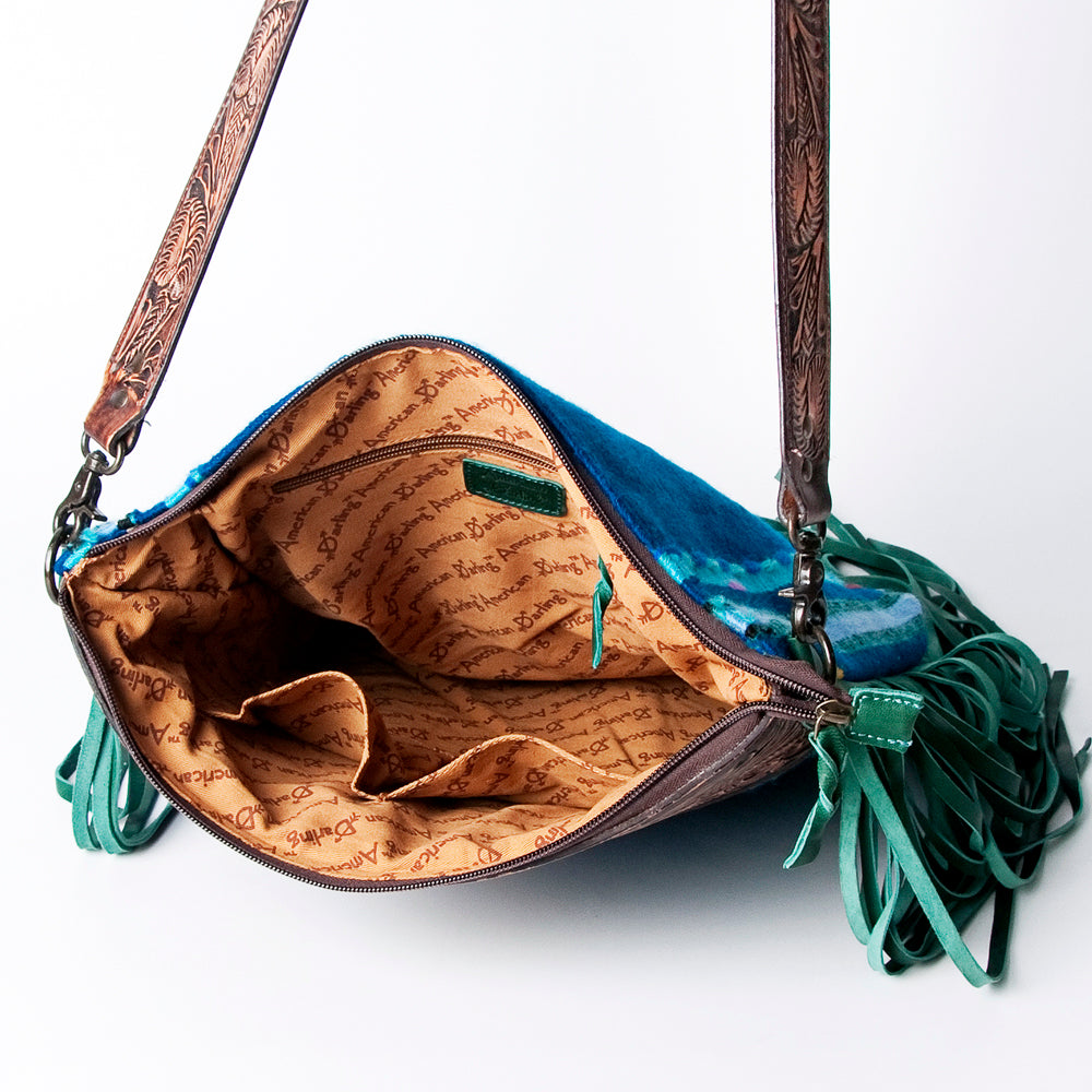 LC-ADBGZ306C Crossbody Genuine Western Leather Women Bag