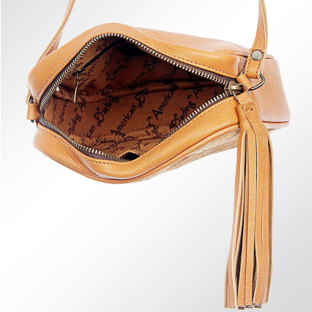 LC-ADBGZ312B Crossbody Genuine Western Leather Women Bag