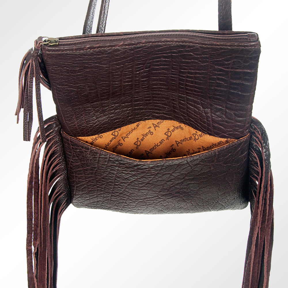 LC-ADBGZ331 Crossbody Hair-On Genuine Western Leather Women Bag
