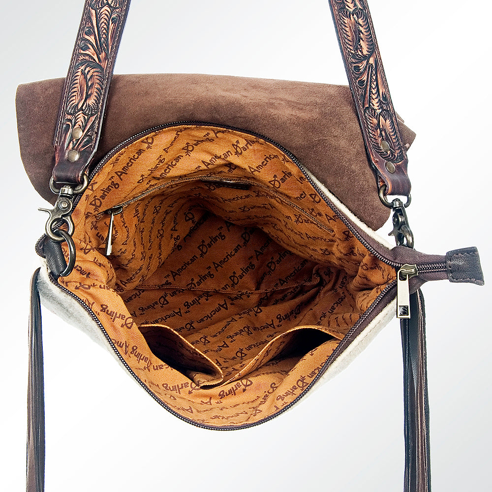 LC-ADBGZ366 Messenger Genuine Western Leather Women Bag