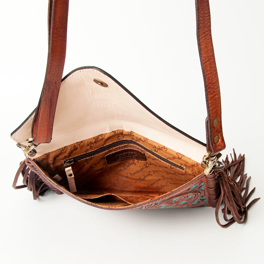 LC-ADBGK106 Envelope Genuine Western Leather Women Bag