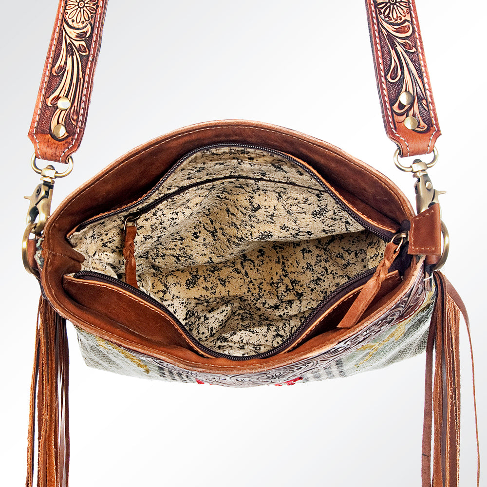 LC-ADBGK109 Crossbody Genuine Western Leather Women Bag