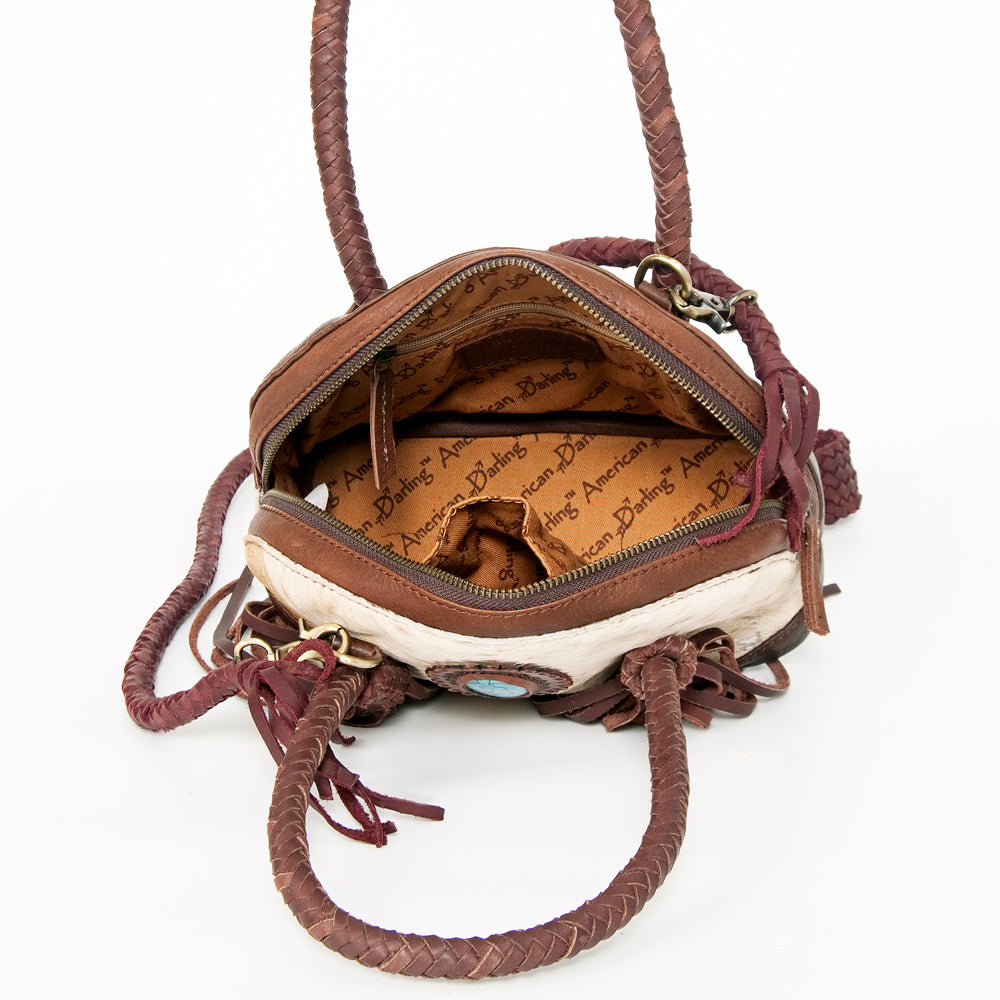 ADBGD130 Tote Hair On Genuine Western Leather Women Bag