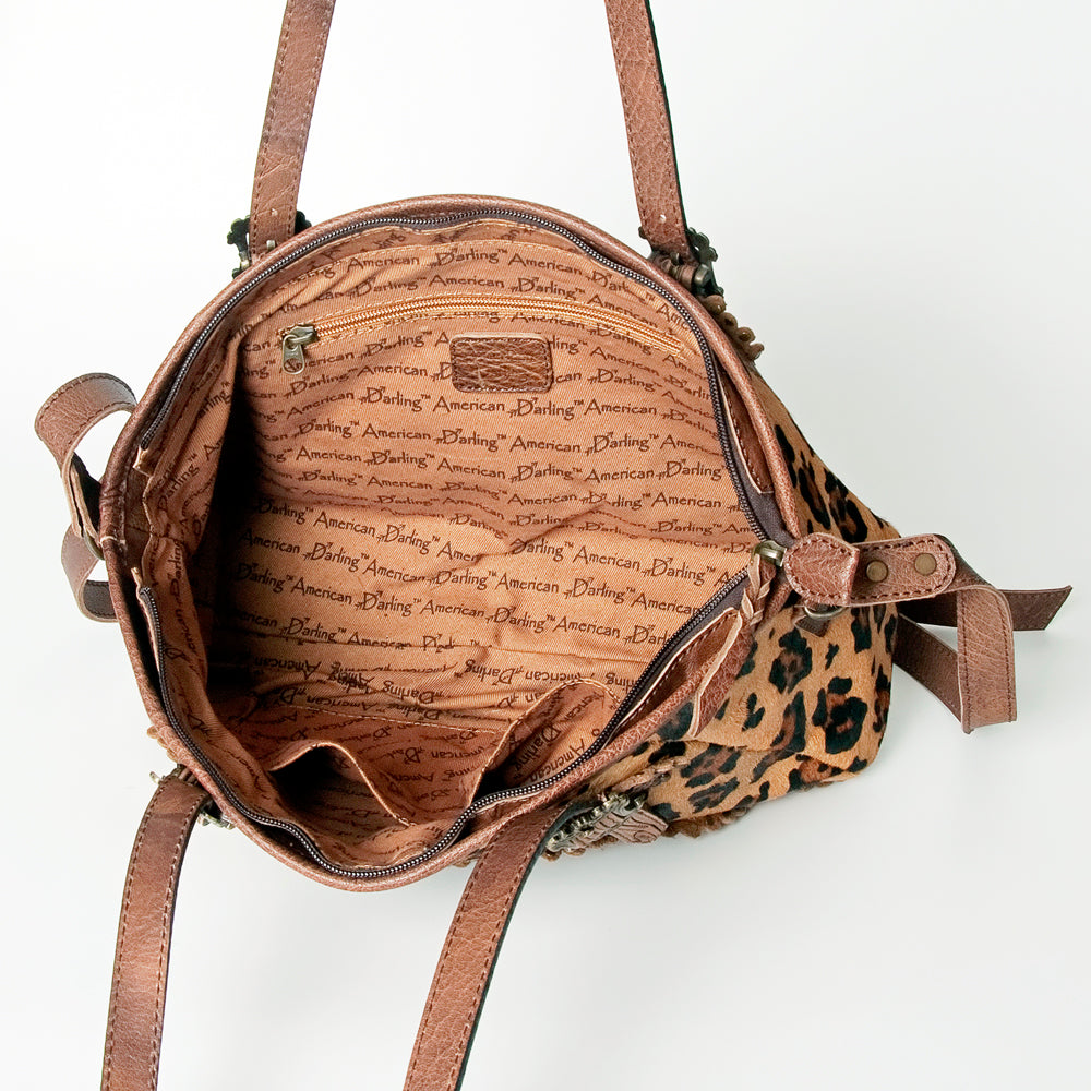 LC-ADBG711 Tote Hair On Genuine Western Leather Women Bag