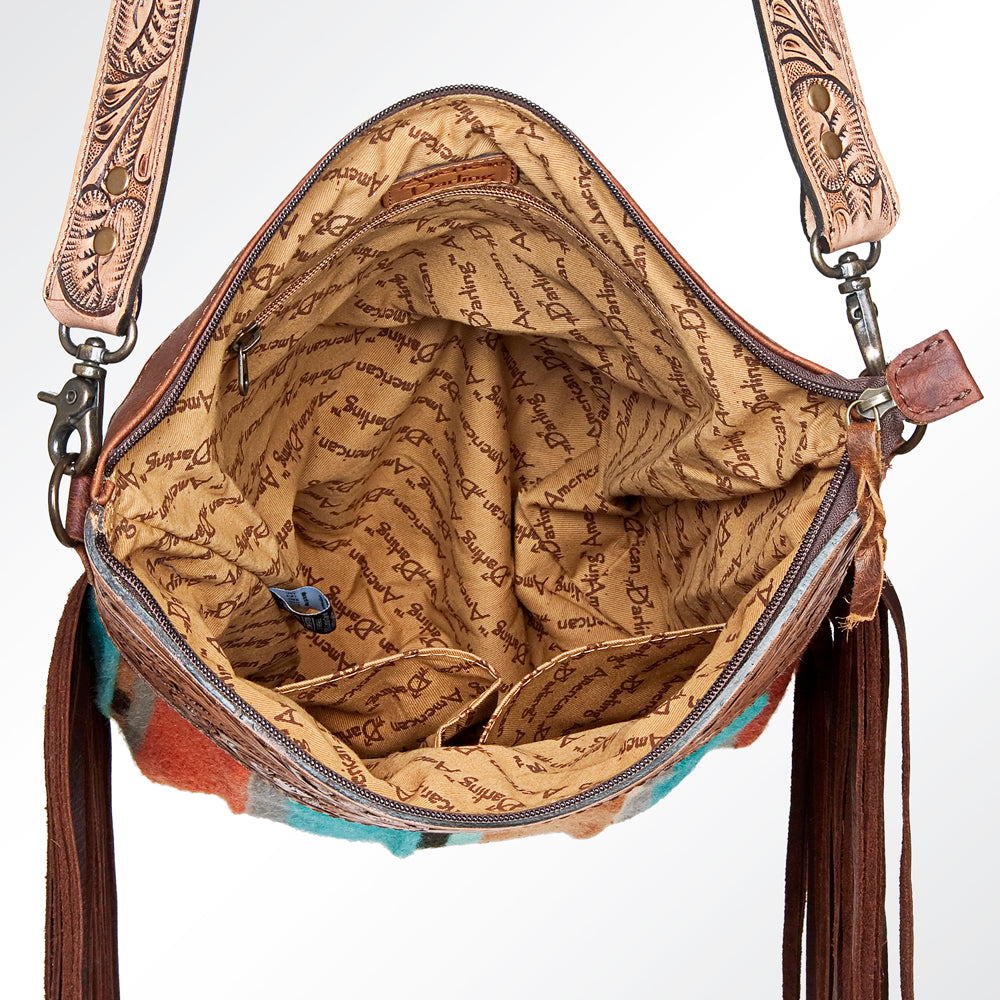 LC-GIBGX215 Crossbody Genuine Western Leather Women Bag