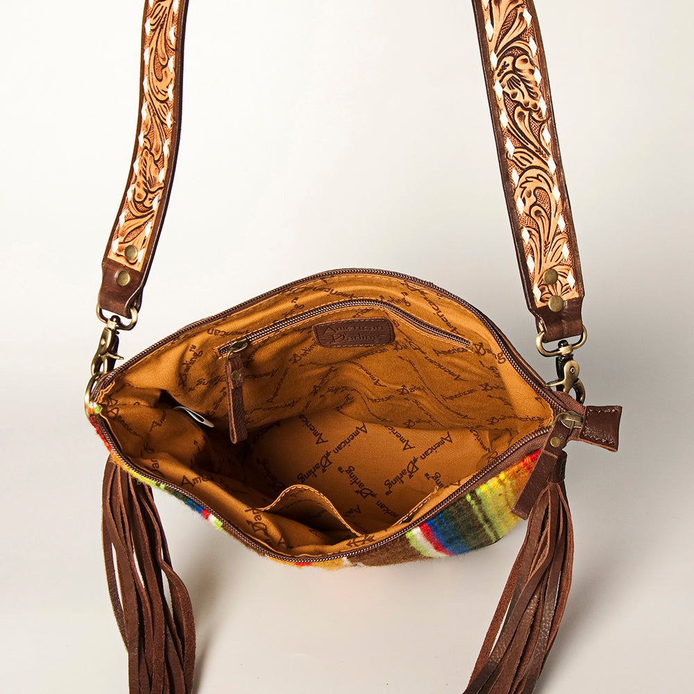 LC-ADBGA205 Crossbody Genuine Western Leather Women Bag