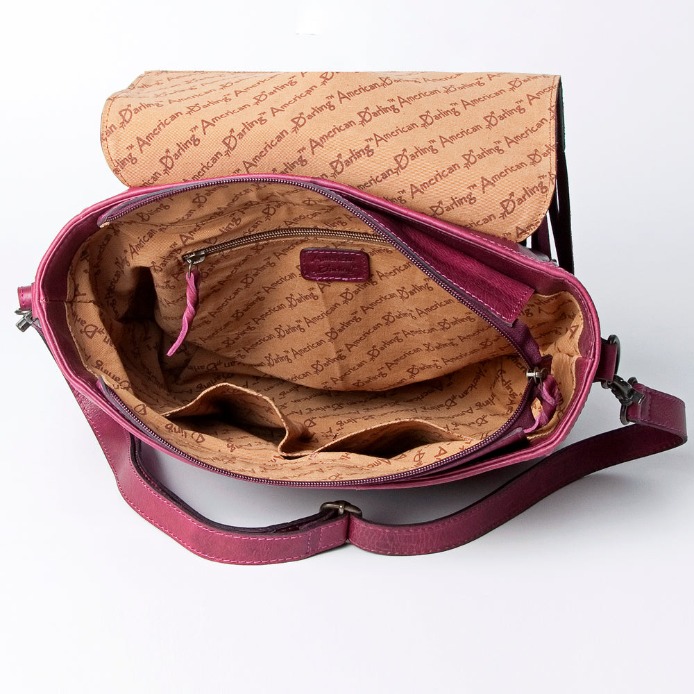 LC-ADBGZ457 Messenger Genuine Western Leather Women Bag