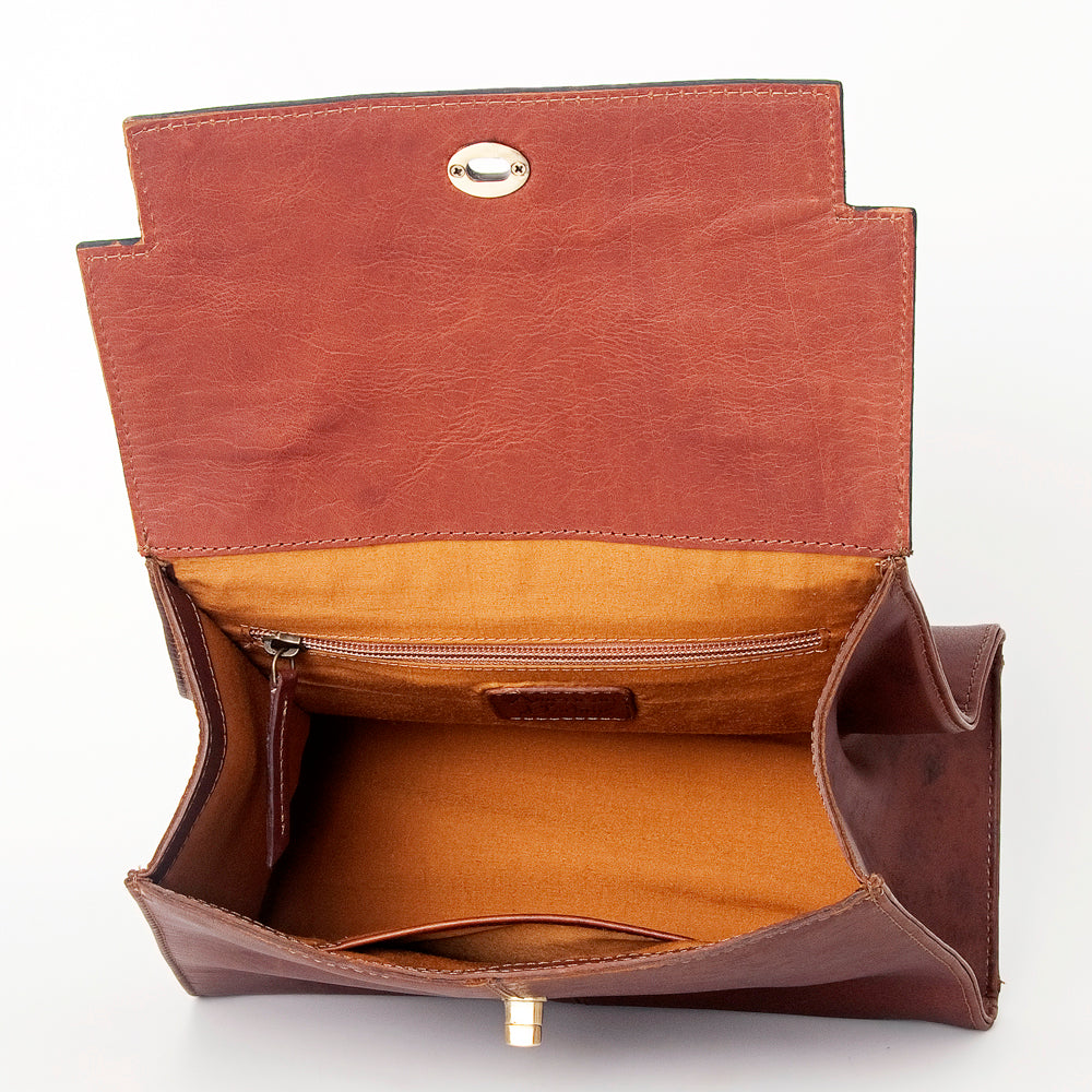 LC-ADBGI176B Clutch Genuine Western Leather Women Bag Jane