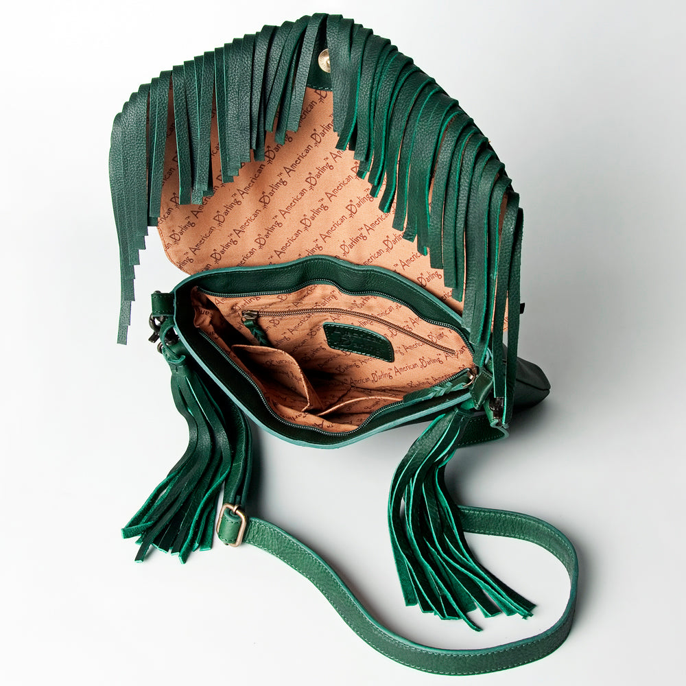 LC-ADBGZ475 Crossbody Hand Tooled Genuine Western Leather Women Bag