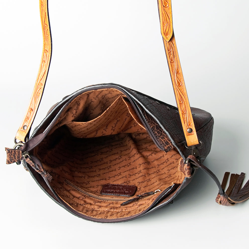 LC-ADBGZ476 Large Crossbody Genuine Western Leather Women Bag