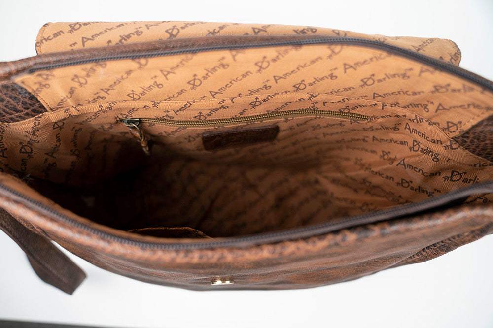 LC-ADBGZ457A Messenger Genuine Western Leather Women Bag