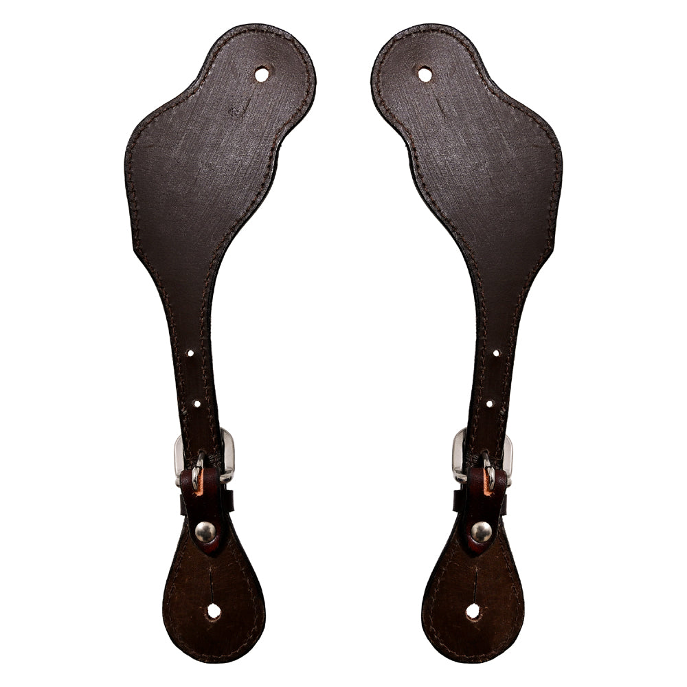 BER109-Western American Leather Spur Strap