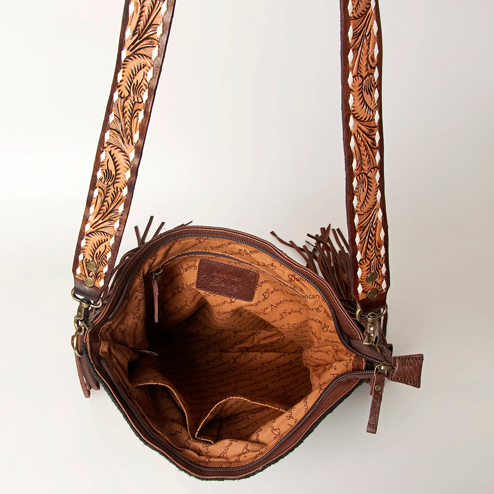 LC-ADBGA218 Crossbody Genuine Western Leather Women Bag