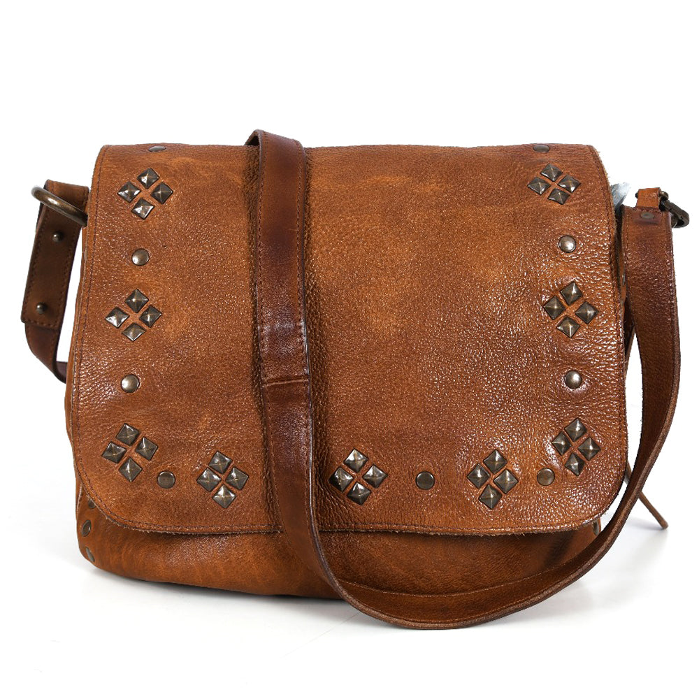 LC-NMBGR105 Crossbody Genuine Leather women bag western Bag