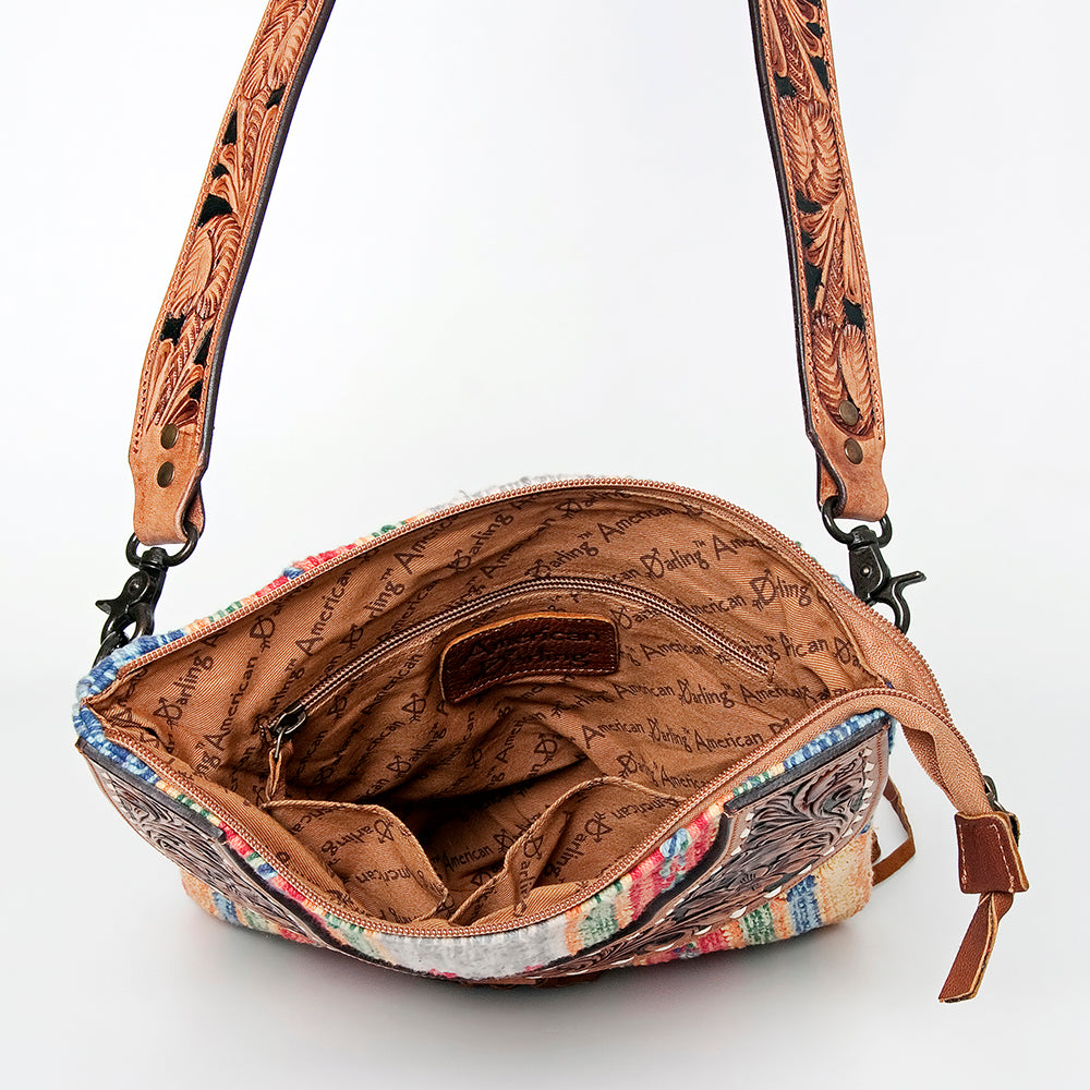 LC-ADBGZ125G Chaps Genuine Western Leather Women Bag