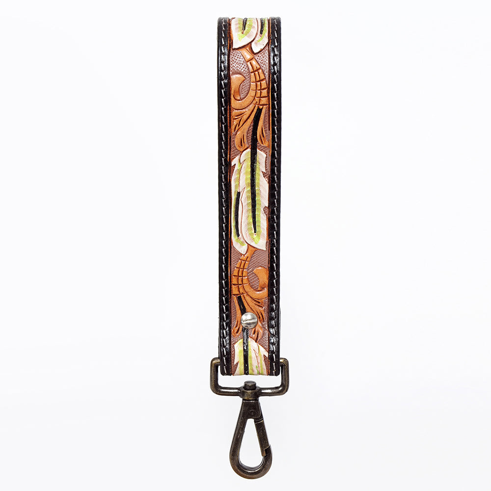 LC-ADWSF116 Genuine Leather Handle Strap For Wristlet Bags