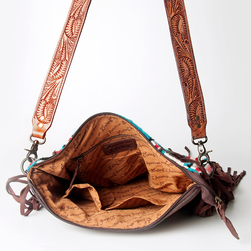 LC-ADBGZ576 Crossbody Genuine Western Leather Women Bag