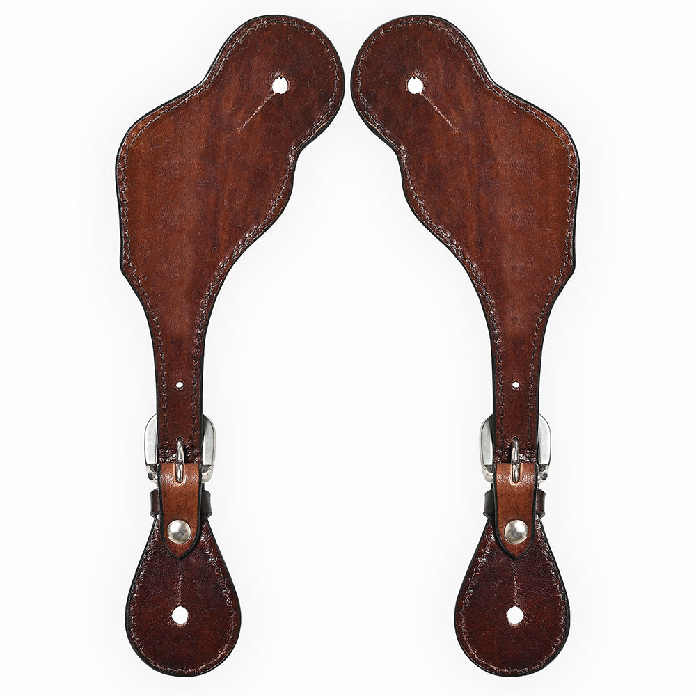 BER168-Western American Leather Spur Strap