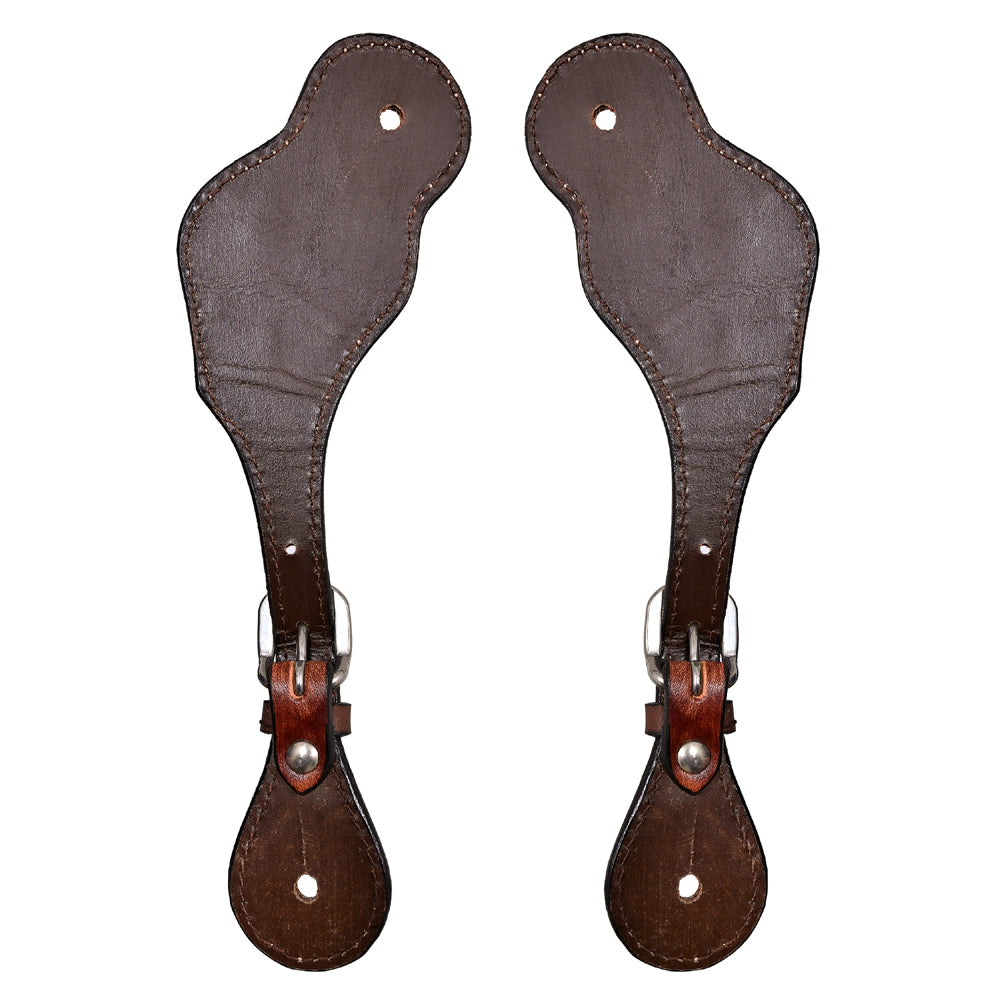 BER174-Western American Leather Spur Strap