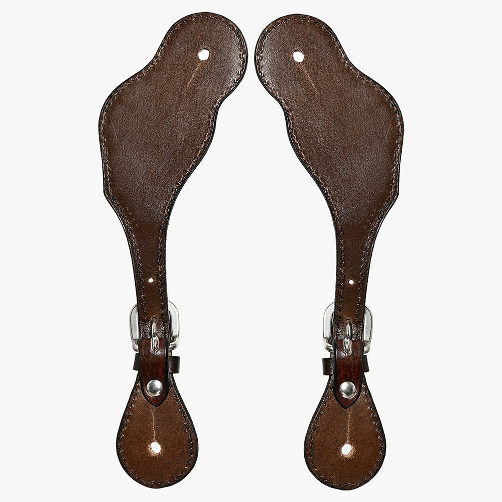 BER196-Western American Leather Spur Strap
