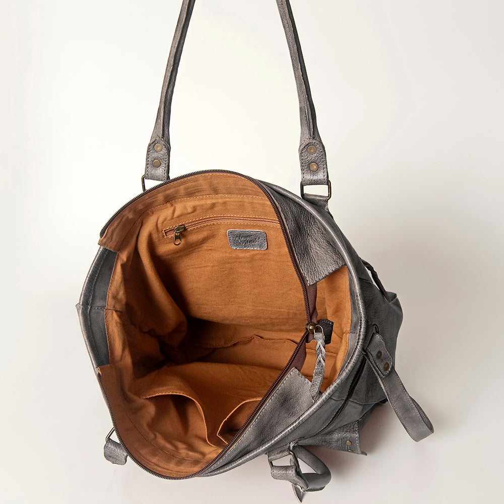 LC-NMBG116 Tote Genuine Leather women bag western Bag