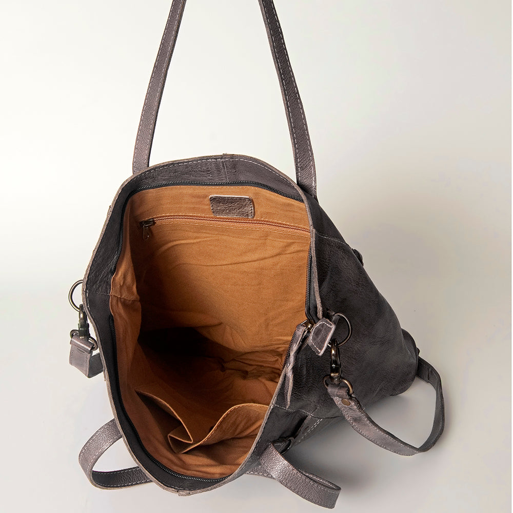 LC-NMBG120 Tote Genuine Leather women bag western Bag